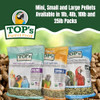 TOP's Parrot Pellets 4 lb, USDA Organic Certified, Non-GMO Bird Food for Hookbills