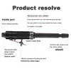 Baisiky 11" Extra Long Extension 1/4 Straight Extended Air Die Grinder