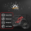 Zettum Bike Cover for 2 Bikes - 600D Bike Covers Outdoor Storage Waterproof & Heavy Duty, Bicycle Cover for 2 eBike,