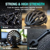 SUNLU PA6-CF 20% Carbon Fiber Nylon 1.75mm 3D Printing Filament, Black 1KG