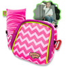 BubbleBum Inflatable Booster Car Seat for Kids, Pink