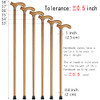 YIVIYAR Wooden Walking Cane for Men & Women & Seniors, Wood Walking Cane