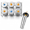 Onyx 18/8 Stainless Steel Popsicle Mold, Set of 6