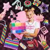 Simetufy 10000Pcs Pony Beads Bulk 30 Colors for Kandi Bracelet Making