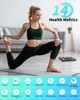 Arboleaf Smart Scale for Body Weight and Fat, 14 Metrics in App, Black