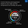 YoLink Smart Wireless Temperature & Humidity Sensor, 3-Pack, Wide Temp Range for Fridge, Green House, Pet Cage, App