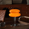 Glivpny Mushroom Table Lamp, Mid Century Modern Decor Lamp(Orange)