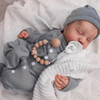 WOOROY Realistic Reborn Baby Dolls - 18 Inch Full Vinyl Body Boy Doll