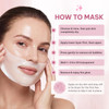Quasi Bio-Collagen Face Mask Overnight  Hydrating Korean Sheet Mask  Niacinamide & Low Molecular Collagen  Firming