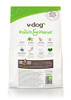 V-dog Vegan Mini Kibble Dry Dog Food (4.5 LB) Small Breed Dogs | Plant-Based Protein with Added Taurine for Sensitive