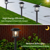 Greluna Solar Lights Outdoor,12 Pack 3000K Waterproof Auto On/Off Solar Pathway Lights for Your Garden, Landscape,