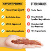 Savory Prime Duck Jerky Dog Treats, Made with 100% Real Duck Breast, Farm Raised, Healthy, Easily Digestible, High