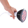 hooga Red Light Therapy Bulb, 660nm & 850nm Red & Near Infrared Light, 12 Dual-Chip LEDs, Targeted Light Bulb with