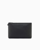 Armani Exchange Men's Ian Beauty Pouch, Black, One Size