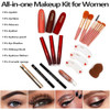 UNIFULL 132 Color All In One Makeup Kit for Women & Girls, Professional Full Set Including Eyeshadow, Lipstick,