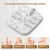 Folding Foot Spa with Heat - Collapsible Foot Bath Massager with Temp Control Touchscreen, Manual Massage Rollers,