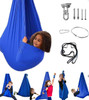 Aokitec Sensory Swing for Kids & Adult, Indoor Outdoor Cuddle Hammock Chair