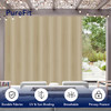 PureFit Outdoor Curtains for Patio Waterproof Weatherproof Outside Curtains