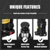 Torin 6 Ton (12,000 LBs) Capacity Hydraulic Welded Bottle Jack, AT90603BB , Black