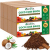 ZeeDix 8 Pcs Coco Coir Brick for Plants, 100% Organic Coconut Coir Bricks