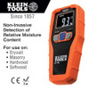 Klein Tools ET140 Pinless Moisture Meter for Non-Destructive Moisture Detection in Drywall, Wood, and Masonry; Detects