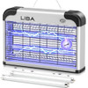 LiBa Bug Zapper 2800V Indoor, with 2 Extra Replacement Bulbs