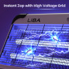 LiBa Bug Zapper 2800V Indoor, with 2 Extra Replacement Bulbs