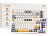 Kisnt KN85 Wireless Mechanical Keyboard, 75% Layout, Bluetooth/2.4GHz/USB-C, Custom RGB Backlit, Hot-Swappable Linear