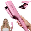 Mermade Hair Deep Hair Waver Tool - Double 1" Barrel Iron for Crimp-Free Beach Waves, Hair Curler for Women, Ionic