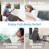 Pure Enrichment PureRelief Ultra-Wide Microplush Heating Pad - 20 x 24 XXL Size & 6 Heat Settings for Temporary