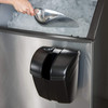 San Jamar Saf-T-Ice Plastic Scoop Holder, Caddy for Freezer or Maker, Black