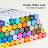 Arrtx 60 Colors Acrylic Paint Pens, Paint Markers Pens, for Artists Adults Coloring Drawing Scenery Landscape Natural-
