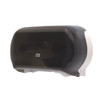 Tork Twin Jumbo Toilet Paper Roll Dispenser Smoke T22, 56TR
