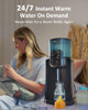 HEYVALUE Water Warmer for Baby Formula with Night Light,Bottle Warmer,Black
