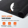 VEVOR Sound Dampening Blanket, 96" x 80", Extra Large Studio Grommeted Blanket with Grommets, Light Blocker for Door
