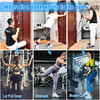Brebebe Door Anchor Strap for Resistance Bands Exercises, Multi Point Gym Attachment Home Fitness, Portable Band