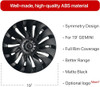 KAVANIC 1PCS Wheel Cover Fits for Tesla Model Y Hubcap 19 Inch 2020-2024