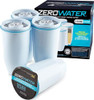 ZeroWater Official Replacement Filter - 5-Stage 0 TDS Water Filter Replacement IAPMO Certified to Reduce Lead,