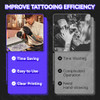 PeriPage P90 Wireless Tattoo Stencil Printer - Portable Thermal Printer with Bluetooth & USB for Smartphone/PC, 5 Free