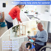 Wireless Caregiver Pager Call Button Nurse Call System 500Ft Range with LED Number Display for