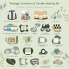ZEROMX Candle Making Kit for Adults Beginners Full Set DIY Candle Supplies
