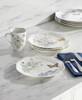 Lenox Butterfly Meadow Herbs Accent Plates, Appetizer Plate Set for 4