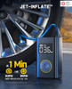 Fanttik X9 Pro 1Min Fast Tire Inflator, 150PSI Cordless Air Pump, Deluxe