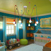 Ymlii Colorful Spider Chandelier, E26 Kids Ceiling Light for Bedroom Playroom
