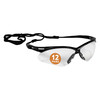 KleenGuard V30 Nemesis Safety Glasses (25679), with KleenVision Anti-Fog Coating, Clear Lenses, Black Frame, Unisex