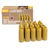 UCO 12-Hour Natural Beeswax Long-Burning Candles for UCO Candle Lanterns and Emergency Preparedness, 20-Pack, Made in