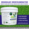 BioTurf Granular Turf Infill  Yard Odor Eliminator for Artificial Grass & Dog Runs  Natural Turf Deodorizer for Pet