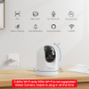 Cinnado 2K Home Security Cameras Indoor with 2.4GHz Wi-Fi & Siren, D1 4Pack