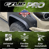 EZ Flares XL - Fender Flares PRO  Original EZ Lip Offroad Universal Flexible Foam Rubber 2-Inch Fender Extension