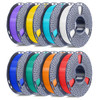 SUNLU PLA Filament 1.75mm, 250g Spool Bundle, 3D Printer Filament